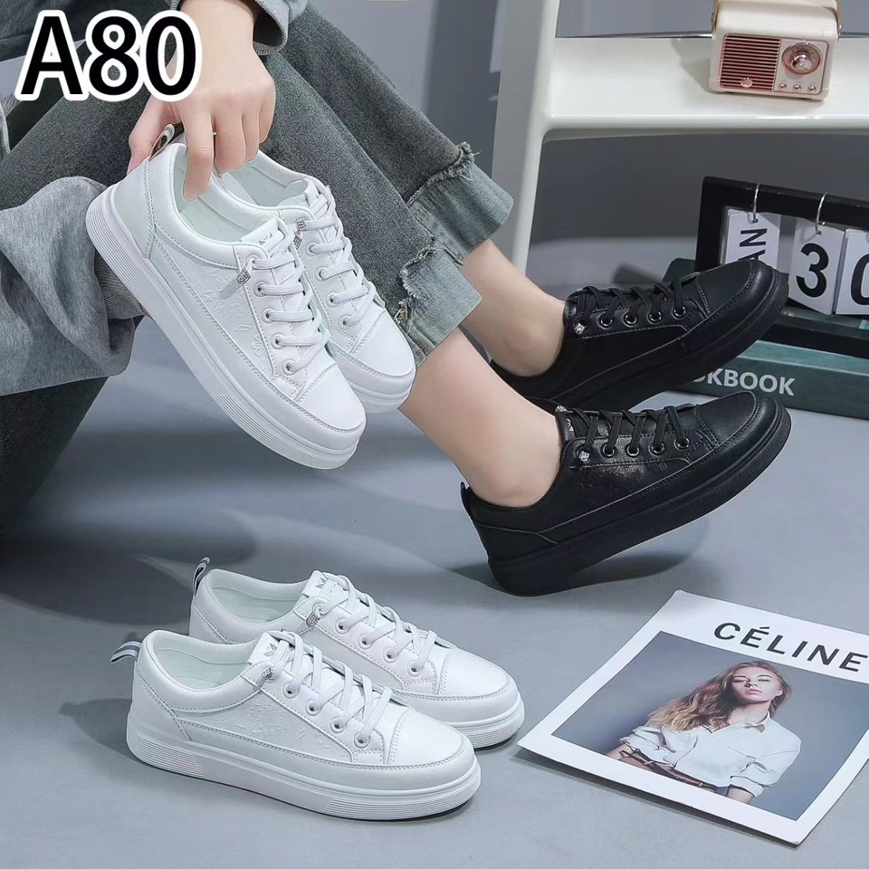 Haibodi LP055 White Blue General Sneakers