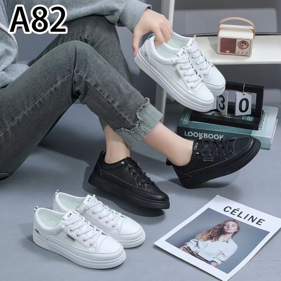Haibodi LP055 White Blue General Sneakers