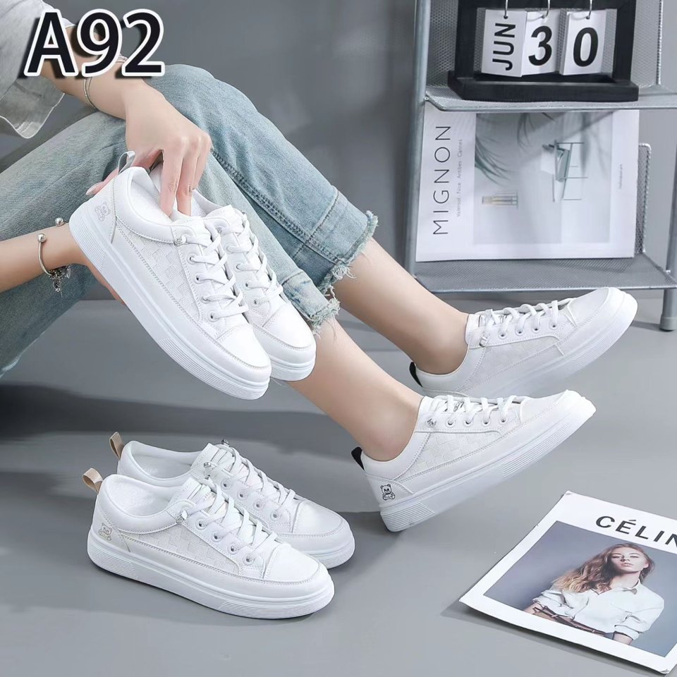 Haibodi LP055 White Gray General Sneakers